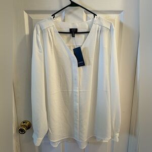 Jones New York LS Blouse | Size XL